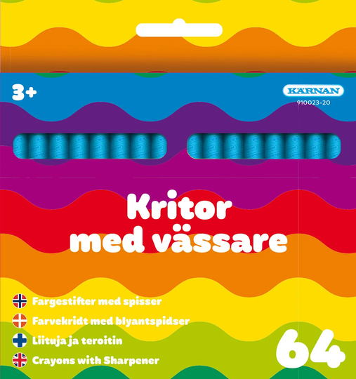 Kärnan Väriliidut, 64 kpl