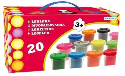 Kärnan Muovailuvahasetti 20 Kpl
