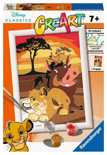 Ravensburger CreArt Maalaussetti The Lion King