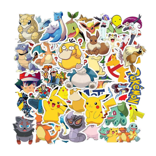 Pakkaus Tarroja - Pokémon