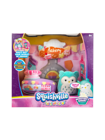 Squishmallows squishville leikkisetti ja pehmohahmo