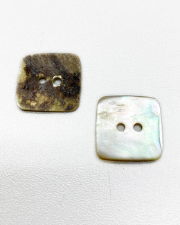 Nappi 20 mm valkoinen kuori