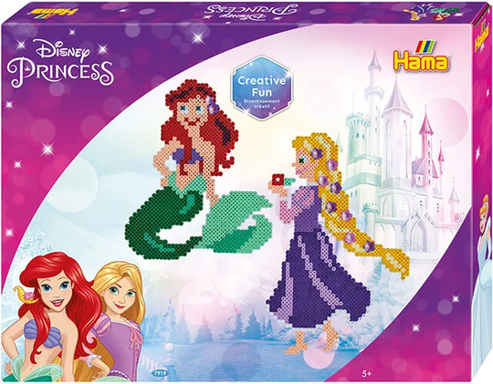 Hama Midi Helmisetti Disney Prinsessat Lahjapakkaus 4000 Osaa