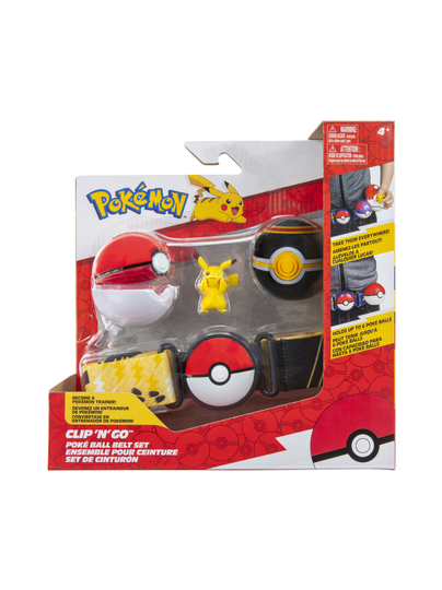 Pokemon clip n´ go -pallovyösetti, w8