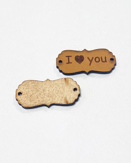Nahkamerkki I love You