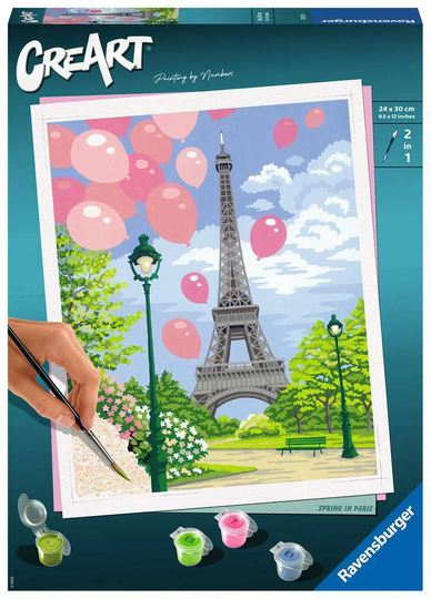 Ravensburger CreArt Spring in Paris Maalaussetti