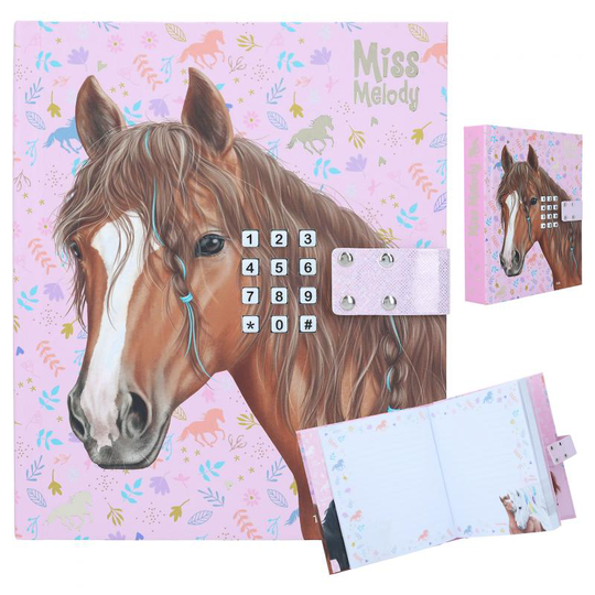 Miss Melody - Diary w/CodeΜsic - Horses - (0412051)