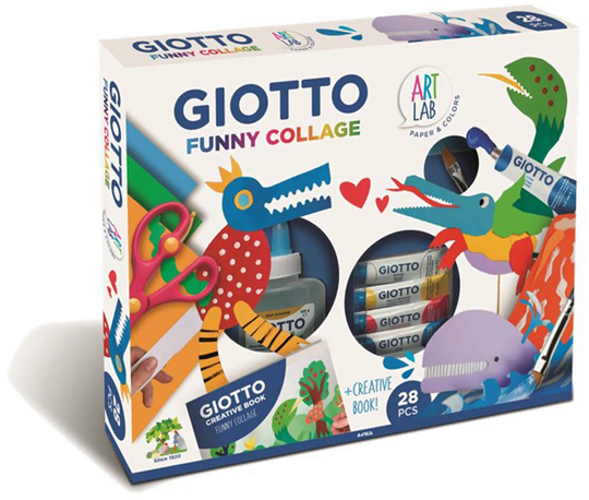 Giotto Art Lab Funny Collage Askartelupakkaus
