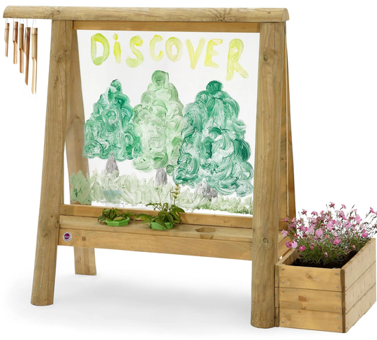 Plum Discovery Maalausteline Puutarhaan