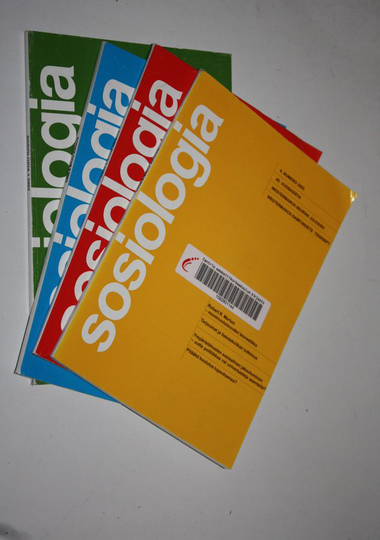 Sosiologia 1-4/2003 (vuosikerta) : Westermarck-seuran julkaisu