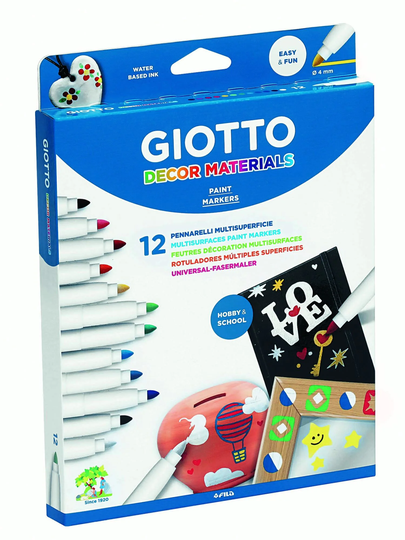 Giotto Decor Materials Tussit 12-pack