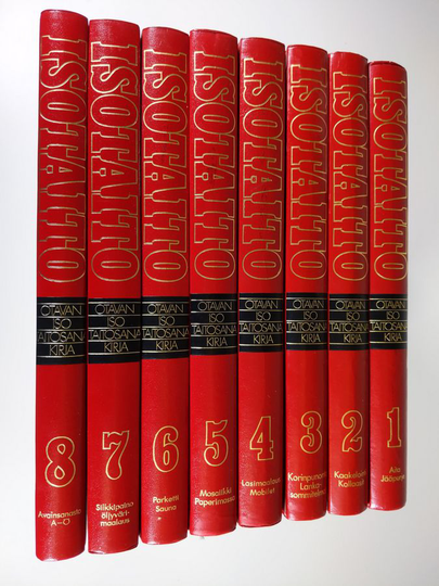 Isotaito 1-8 : Otavan iso taitosanakirja