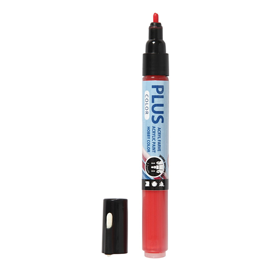 Plus Color Merkkauskynä - Punainen