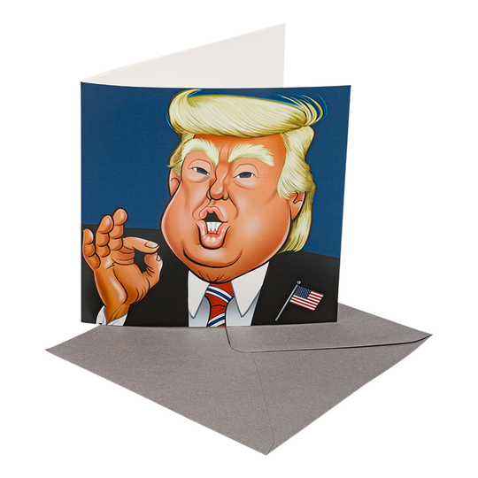 Onnittelukortti Trump Äänellä
