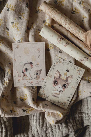 Mrs Mighetto Kutsukortit, Ellie and Meow