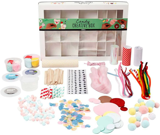 Creativ Company Askartelusetti Rasia Makeiset