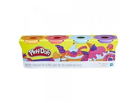 Play Doh - 4 Tubs (B5517)
