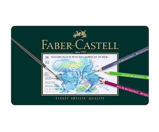 Faber-Castell - Albrecht Dürer Vesivärikynät - Metallirasia 36 osaa (117536)