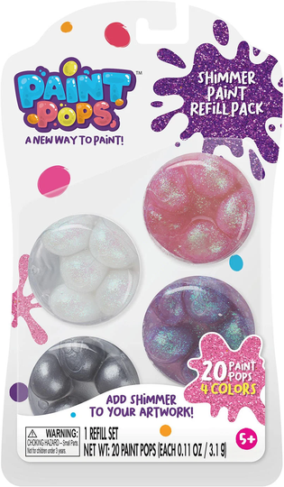 Paint Pops Shimmer Pop Täyttöpakkaus