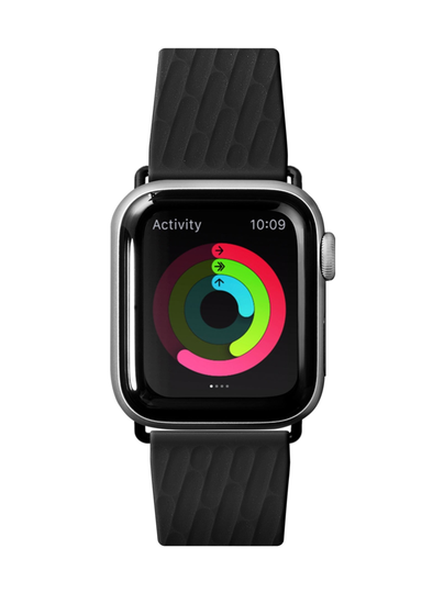 Active 2.0 apple watch (42/44 mm) -nauha - black