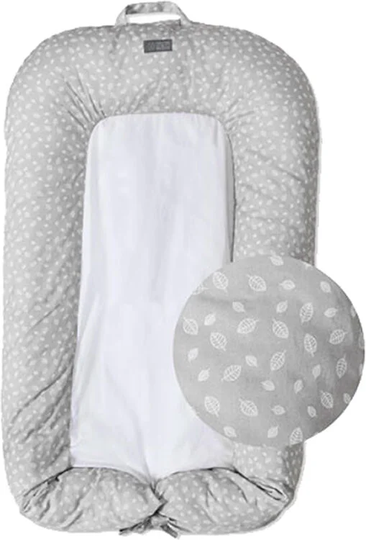 Vinter & Bloom Unipesä Nordic Leaf, Calm Grey