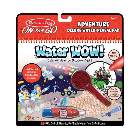 Melissa & Doug Water Reveal Värityskirja Seikkailu