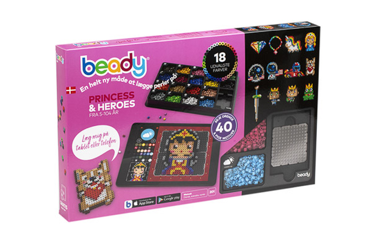 Beady - Princess&Heroes - 4.500 beads + 4 plates (960933)