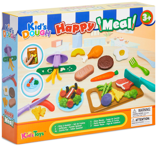 Kid's Dough Muovailuvahasetti Ateriat