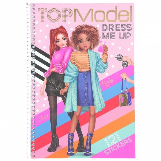 TOPModel Dress Me Up Tarrakirja