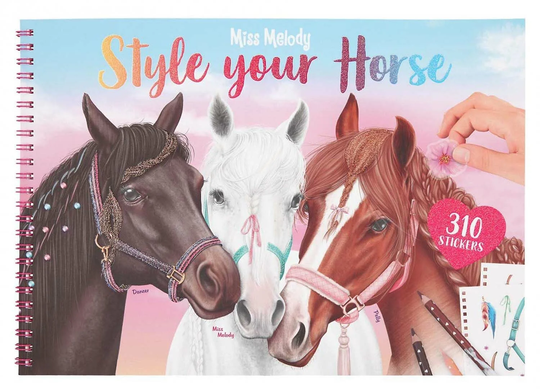 Miss Melody Style Your Horse Värityskirja
