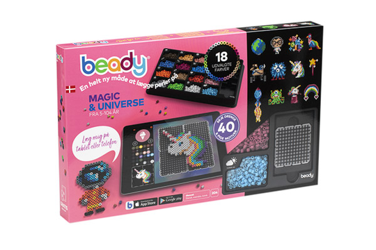 Beady - Magic&Universe - 4.500 beads + 4 plates (390204)