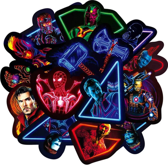 65x Tarrat ja Siirtokuvat - Avengers