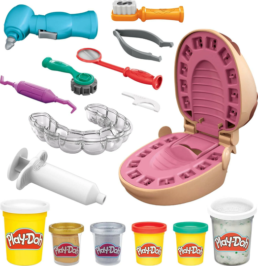 Play-Doh Drill N Fill Dentist Muovailuvahasetti