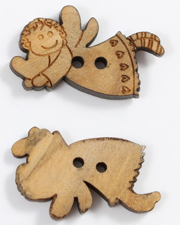 Nappi puu Enkeli 15x25 mm