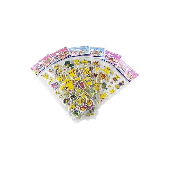 Pokémon 3D-tarrat - 6 kpl Arkkeja (noin 72 kpl)