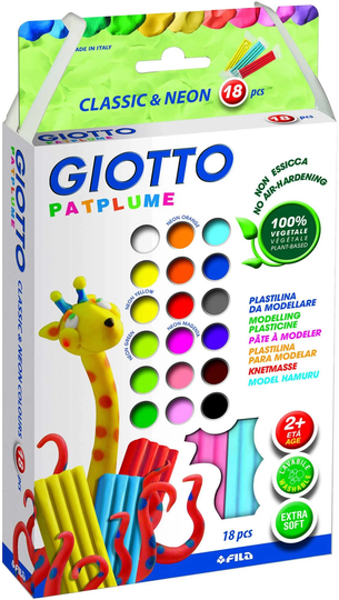 Giotto Patplume Muovailuvahat 18-pack