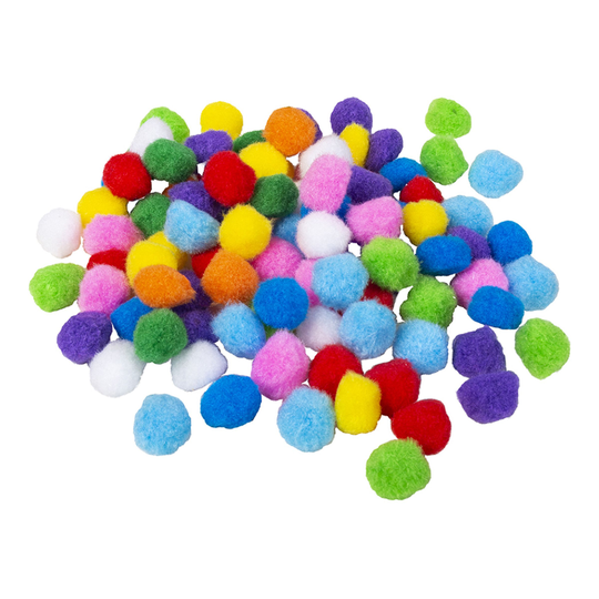 Pom Pom Mini Multi - 100-pakkaus