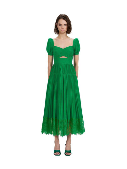 Chiffon cut out -midimekko