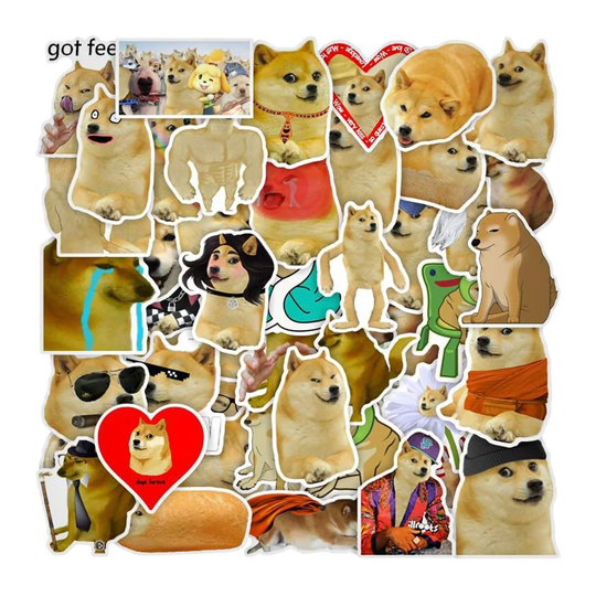 Pakkaus Tarroja - Doge