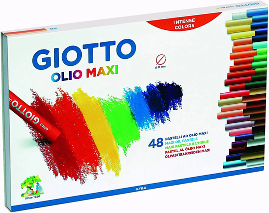 Giotto Olio Maxi Värikynät 48-pack
