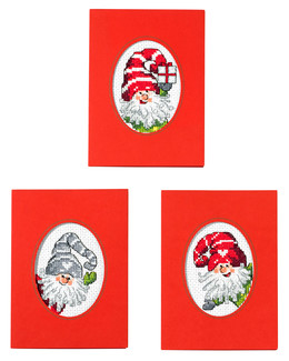 Kortit Iloiset tontut 3/pak