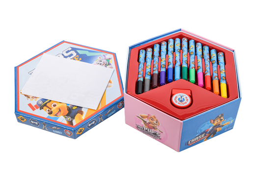 Paw Patrol - Foldable Coloring Box (41 pcs.) (PW22377)