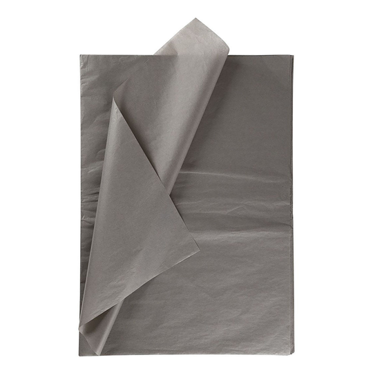 Silkkipaperi Tummanharmaa - 10 arkkia