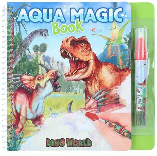 Dino World Aqua Magic Värityskirja