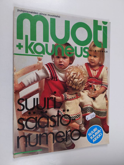 Muoti + kauneus 1/1976