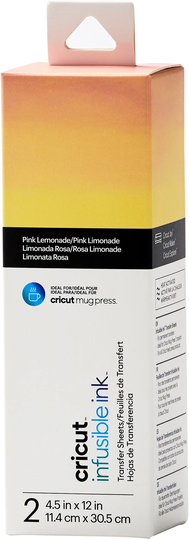 Cricut Infusible Ink Transfer Sheets 14x33 cm 2-pack, Pink Lemonade