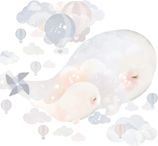 Schmooks Sisustustarrat Beluga Whales