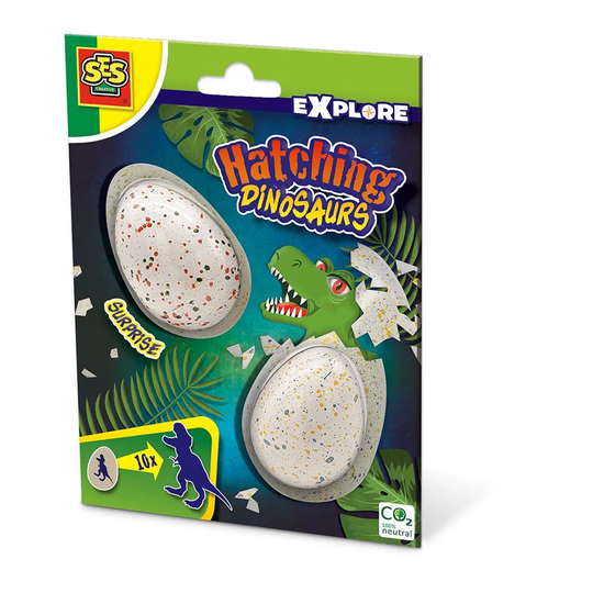 SES Creative - Hatching dinosaurs - Surprise eggs - (S25083)