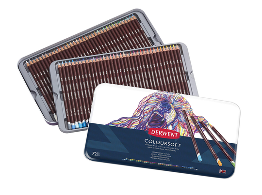 Derwent - Coloursoft Lyijykynät, 72 pcs