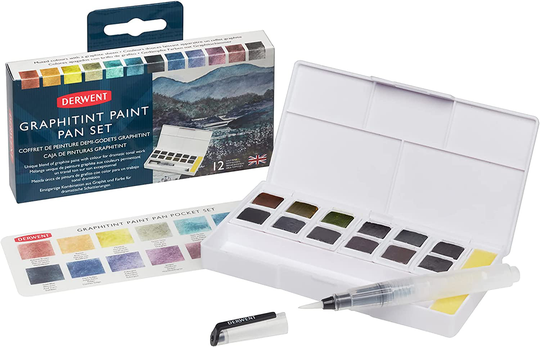 Derwent - Graphitint 12 pan set